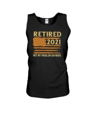 Retired 2021 Not My Problem Anymore Unisex Tank tile