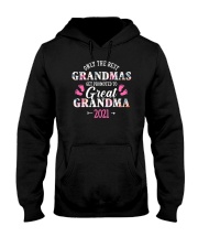 Only The Best Grandmas Get Promoted To Grandma Hooded Sweatshirt tile