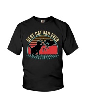 Best Cat Dad Ever Youth T-Shirt tile