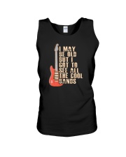 I May Be Old But I Got To See All The Cool Bands Unisex Tank tile