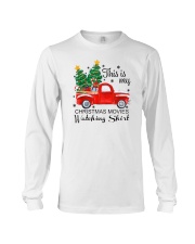 This Is My Christmas Movies Watching Shirt Long Sleeve Tee tile