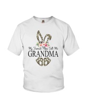 My Favorite Peeps Call Me Grandma Youth T-Shirt tile