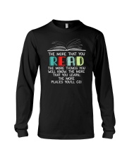 The More That You Read The More Things You Know Long Sleeve Tee tile