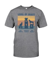 Level Of Crazy Axolotl Classic T-Shirt front
