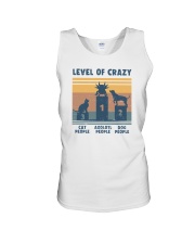 Level Of Crazy Axolotl Unisex Tank tile