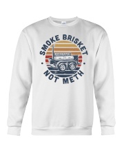 Smoke Brisket Not Meth Crewneck Sweatshirt tile