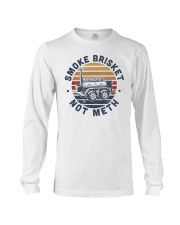 Smoke Brisket Not Meth Long Sleeve Tee tile