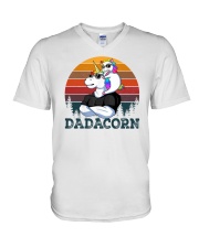 Dadacorn V-Neck T-Shirt tile