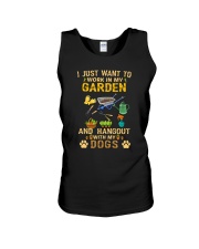 I Just Want To Work In My Garden Dog Lovers Unisex Tank tile
