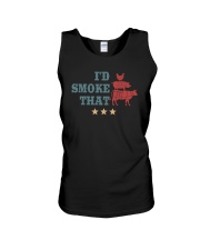 I'd Smoke That BBQ Unisex Tank tile