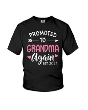 Promoted To Grandma Again Est 2021 Youth T-Shirt tile