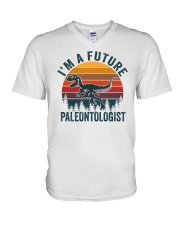 I'm A Future Paleontologist V-Neck T-Shirt tile