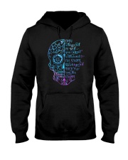 They Whispered To Her Skull Hooded Sweatshirt tile