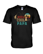 REEL COOL PAPA V-Neck T-Shirt tile