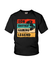 Son Brother Gaming Legend Youth T-Shirt tile