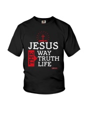 Jesus The Way The Truth The Life Youth T-Shirt tile