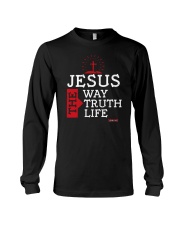 Jesus The Way The Truth The Life Long Sleeve Tee tile