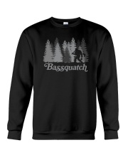 Bassquatch Bigfoot Fishing Crewneck Sweatshirt tile