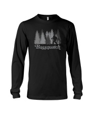 Bassquatch Bigfoot Fishing Long Sleeve Tee tile
