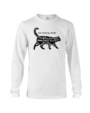 Cat Petting Guide Long Sleeve Tee tile