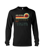 Abibliophobia Definition Long Sleeve Tee tile