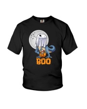 Boo T-Rex Youth T-Shirt front