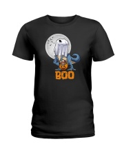 Boo T-Rex Ladies T-Shirt tile