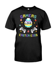 Gamers Love Easter Eggs Classic T-Shirt front