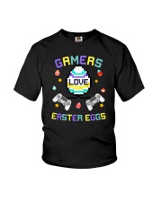Gamers Love Easter Eggs Youth T-Shirt tile