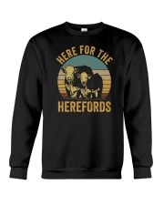 Here For The Herefords Crewneck Sweatshirt tile