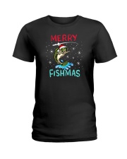 Merry Fishmas Ladies T-Shirt tile