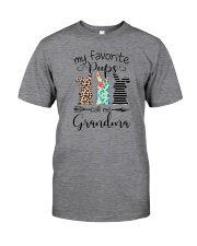My Favorite Peeps Call me Grandma Classic T-Shirt front