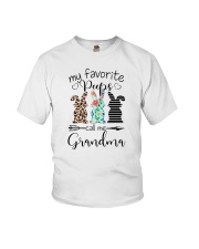My Favorite Peeps Call me Grandma Youth T-Shirt tile