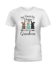 My Favorite Peeps Call me Grandma Ladies T-Shirt tile
