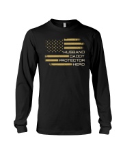 Husband Daddy Protector Hero Long Sleeve Tee tile