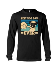 Best Dog Dad Ever Pug Lovers Long Sleeve Tee tile
