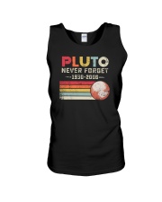Pluto Never Forget 1930-2006 Unisex Tank tile