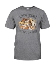 Life Goal Pet All The Dogs Classic T-Shirt front