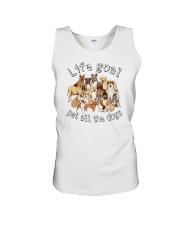 Life Goal Pet All The Dogs Unisex Tank tile