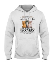 I Am A Cataholic On The Road To Recovery Hooded Sweatshirt tile