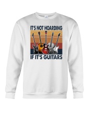 It's Not Hoarding If It's Guitars Crewneck Sweatshirt tile
