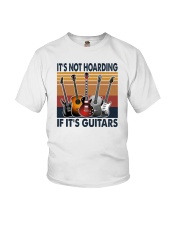 It's Not Hoarding If It's Guitars Youth T-Shirt tile