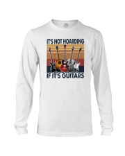 It's Not Hoarding If It's Guitars Long Sleeve Tee tile