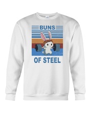 Buns Of Steel Rabbit Crewneck Sweatshirt tile
