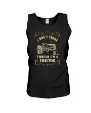 I Don't Snore I Dream I'm A Tractor Unisex Tank tile