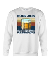 Bour-bon Magic Brown Water For Fun People Crewneck Sweatshirt tile