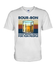 Bour-bon Magic Brown Water For Fun People V-Neck T-Shirt tile