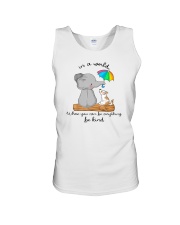 In A World Where You Can Be Anything Be Kind Unisex Tank tile