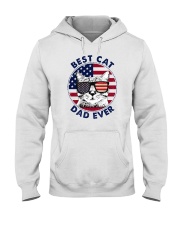 Best Cat Dad Ever Flag Hooded Sweatshirt tile