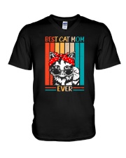 Best Cat Mom Ever V-Neck T-Shirt tile